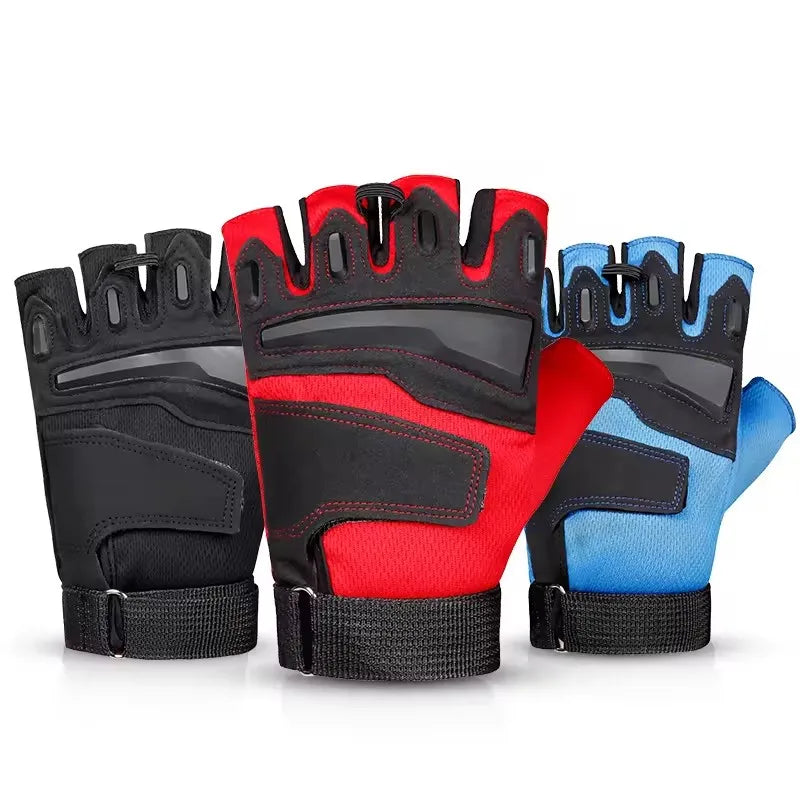 Breathable Men Workout Weightlifting Body Building Training Fitness Gym Gloves