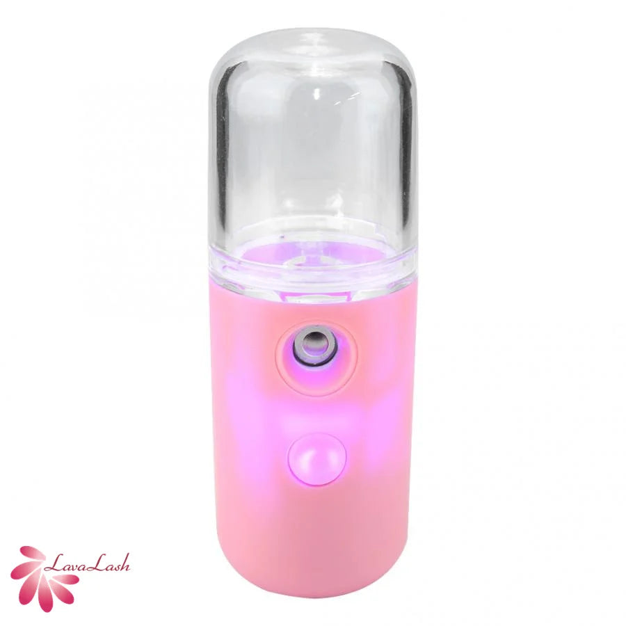 Wholesale Price Mini USB Rechargeable Nano Eyelash Steamer Lash Mist Spray Facial Nano Mister for Eyelash Extension