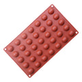 35 Cavity round Silicone Mold for Baking Gummy Candy and Chocolate Circle Shape Cake Tool Wholesale