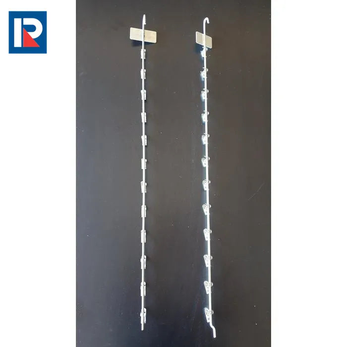Hookei Source Factory Wholesale Price Injection Hanging Display Metal Clips Strips