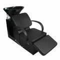 S.W Beauty Hair Salon Shampoo Bed Head Spa Ceramic Wash Basin Shampoo Beds Barber Shop Furniture Shampoo Chair Bed