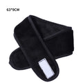 Black Women's Sponge Skincare Headband-Customized Protective Sports & Gym Hairband