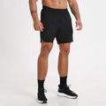 Men Workout Gym Shorts Polyester Athletic Shorts Lightweight Bodybuilding Training Stretchy Short With Pockets