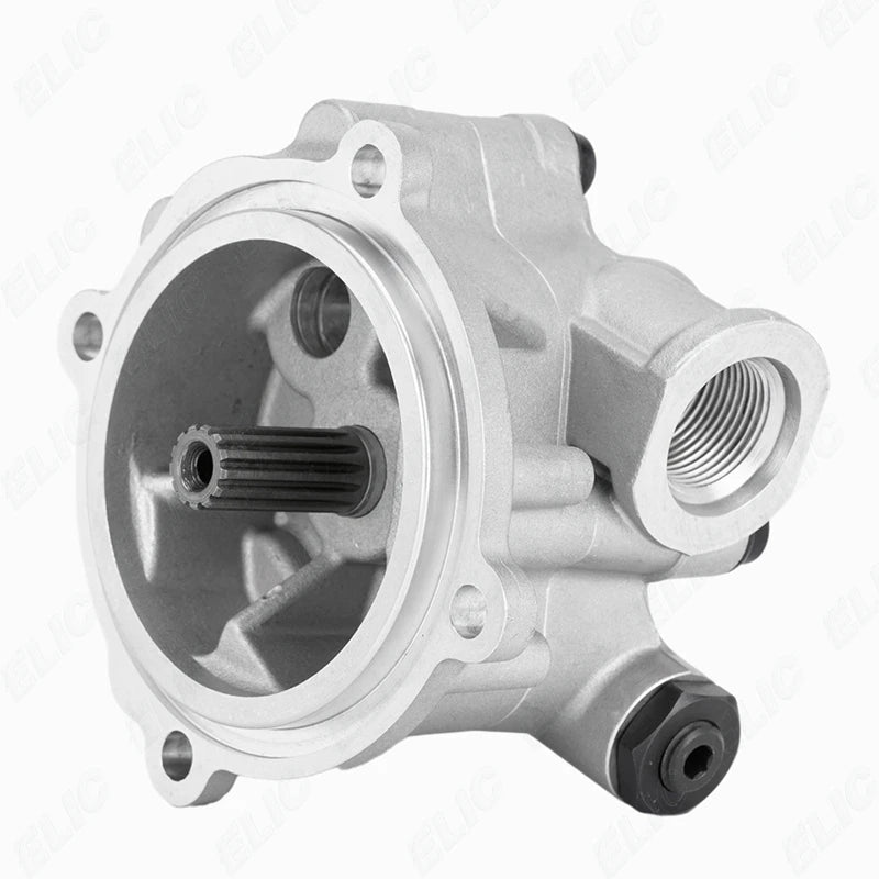 Excavator K3V112 Hydraulic Parts Hydraulic Gear Pump 10CC With Two Pipes