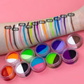 Customizable Multifunction Two-Color Body Paint New Water Activated Pastel Eyeliner with Custom Brand Labeling for Eye Makeup