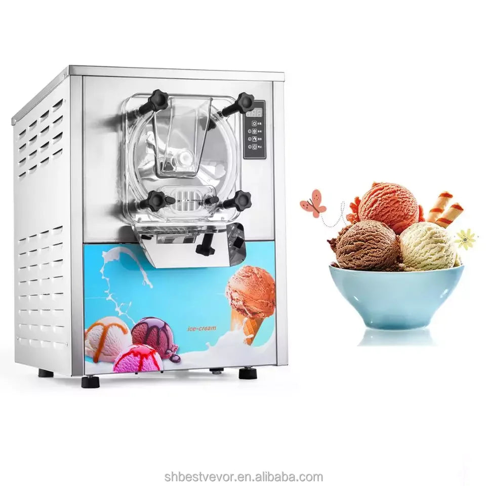 EU warehouse Top Fashion  YKF-116 16-20L/h soft ice cream maker machine small soft ice cream machine