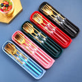 Travel Set Camping Utensils Tableware Cutlery Stainless Steel Flatware Portable Silverware MegaBDM