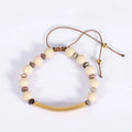 Fashion Stainless Steel Engrave Date  Bracelet for Women Men Jewelry Customized Name Logo Initial Beaded Bracelets