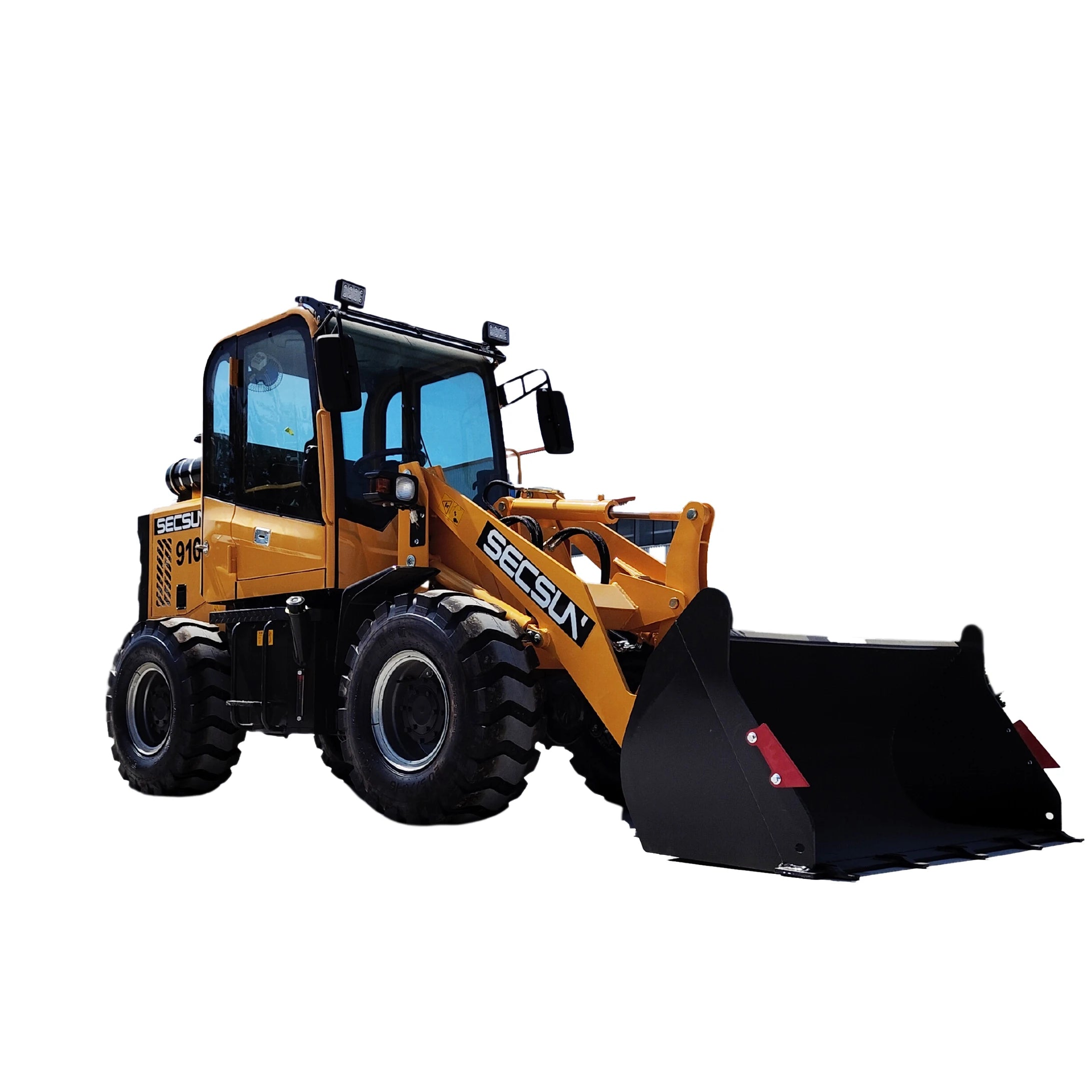 SECSUN Factory Price Small Chinese Front End Loader 2 Ton 1.5 Ton 1 Ton  Mini diesel Wheel Loader with CE Certificate