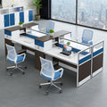 Modern Extendable Waterproof Partition Office Furniture Workstation Tables Cubicles Home Office Workstation