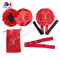 Hign Quality Satin Bonnet Bag Elastic Melt Band Sleep Set Hair Care Custom Packaging for Hair Product Kit