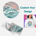 DTF Transfers Designs Ready to Press Sticker Custom Logo Plastisol Heat Transfer Printing Labels
