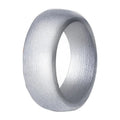 Classic Style Silicone Weeding Band Outdoor Sports Ring for Men Arc Edge Finger Rings Couple Rings