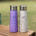Titanium Insulated Water Bottle Double-Walled Vacuum Cup Lightweight Leak-Proof Sport Gym Bottle