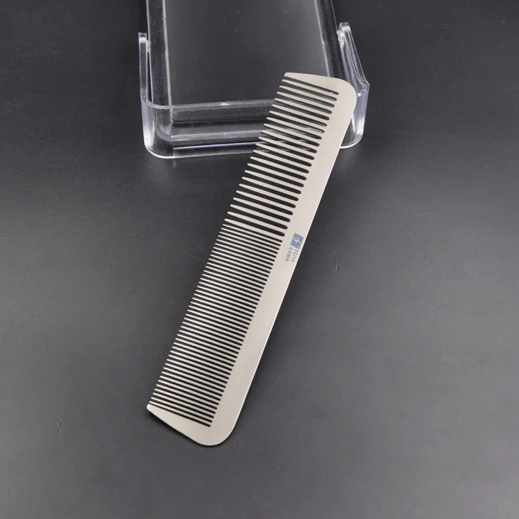 Factory Customized Hair Accessories Exquisite and Practical Steel Comb Acetic Acid Plastic Comb Professional Barber Comb