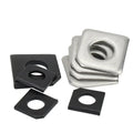 M6 M8 M10 M12 M14 M16 M18 M20 M24 A2 304 Stainless Galvanized Square Bevel Washers Square Taper Gasket for Slot Section GB853