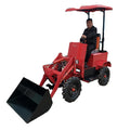 400KGS Wholesaler Factory Four Wheel Drive Mini Front Backhoe Forklift Loader Shovel Pallet Forklift