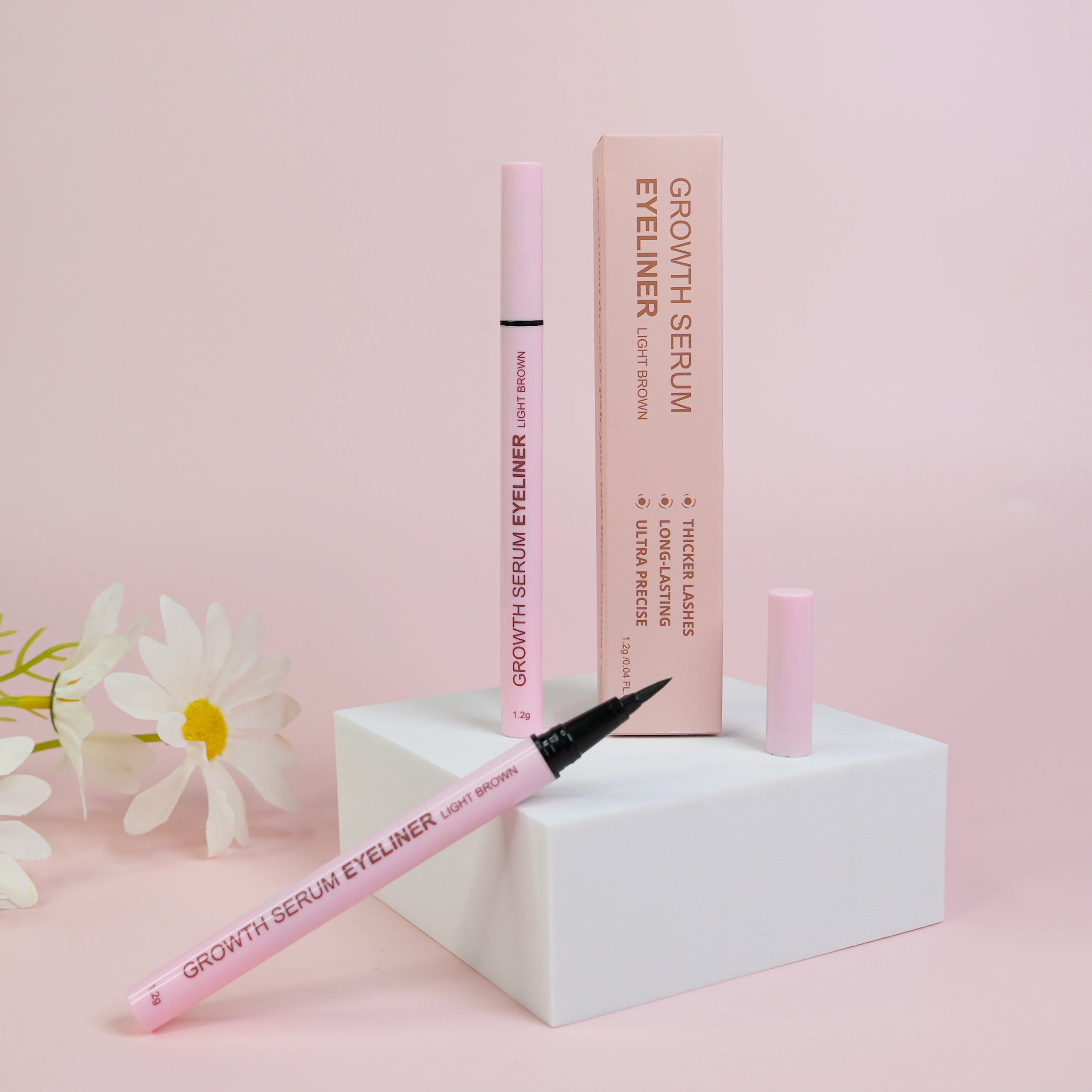 High Quality Wholesale Private Label Makeup Eye Liner Custom Logo Eyeliner Pen Quick Dry Waterproof Long Lasting Liquid Eyeliner