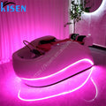 Beauty Hair Salon Furniture Head Spa Facial Treatment Electric Massage Shampoo Bed With Water Therapy and Steamer
