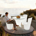 Modern European Customizable LED Sofa Modular Bar Stool Sectional for Hotel Use Made Durable Plastic