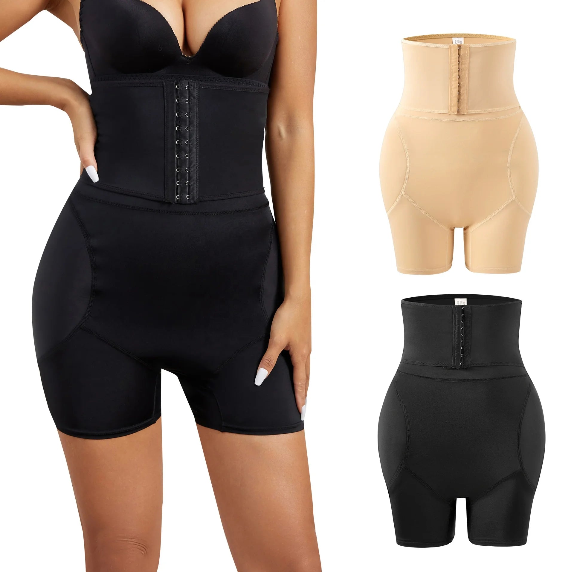 High Waist Sexy Tight Body Tight Pants False Ass Sponge Hip Butt Tight Rich Hip Lifting Pants for Women