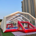 Sports Inflatable Arena Custom Inflatable Soccer Field With Cover Inflatable Football Pitch Football Court Arena