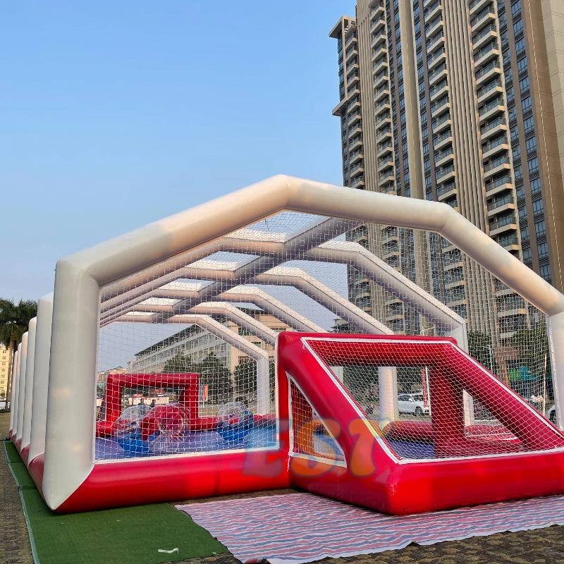 Sports Inflatable Arena Custom Inflatable Soccer Field With Cover Inflatable Football Pitch Football Court Arena