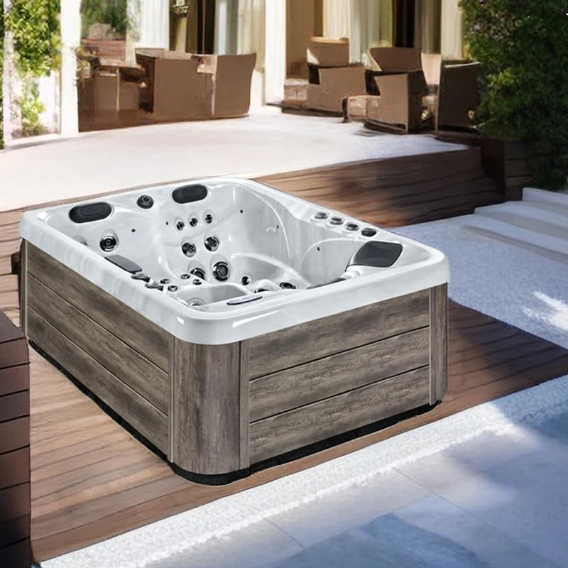 Sunrans Luxury 3 Persons Hot Tub Spa Balboa Control System whirlpool Hydro Massage Spa Hottub