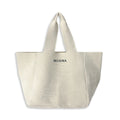 2024 Custom Logo Women's Large Capacity Tote Bags Durable Knitted Shoulder Bags for Spring Travel Shopping Portable Stylish for
