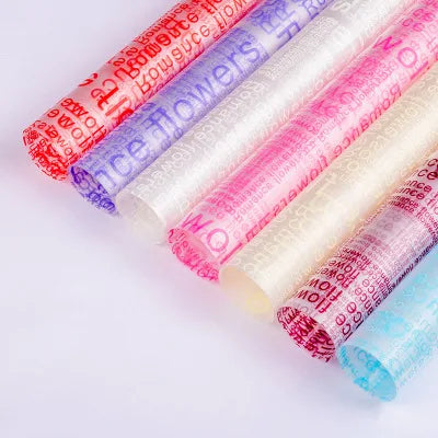 INUNION Wholesale Super Soft Waterproof Flower Wrapping Paper Flower Bouquet Wrapper Foam Paper