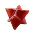 Huiying Red Color Opal Merkaba 1 inch Carved Natural Healing Crystal Merkaba For Home Decor