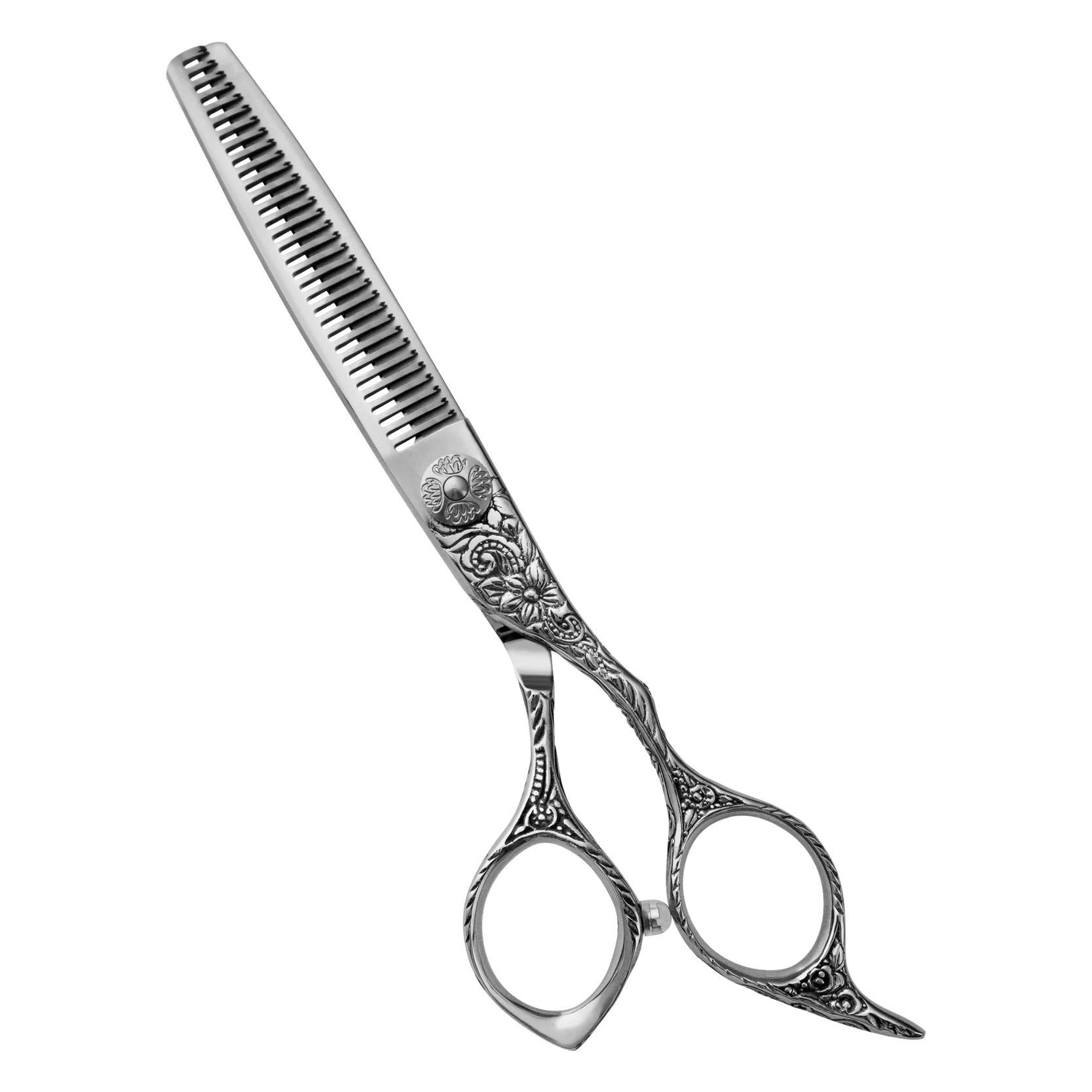 New Style Bearing Ball Hair Cutting Barber Scissors Damascus Steel  Professional Shears Thinning Scissors