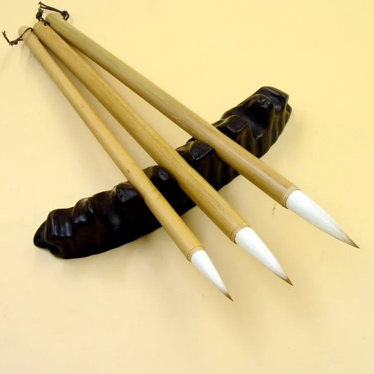 Brush Bamboo Calligraphy Calligraphy Brushes Chinese Brush Calligraphy