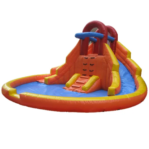 2025 Hot Selling Super Fun PVC Inflatable Swimming Pool Toy with Slides for Kids Water Play