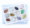 Huiying Wholesale Natural Healing Crystal Gemstone Agate Stone Fatima Hand Shape Jewelry Pendant Set Charm Necklace
