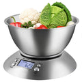 Changxie Customized Stainless Steel Electronic Digital Smart Kitchen Food Scale with 5kg Capacity LCD Backlight Measuring Bowl