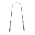Wholesale Stainless Steel Tongue Cleaner Dental Oral Hygiene Care Fresh Breath Cleaning Tools  Tongue Scraper
