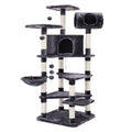 2025 New  Pet Bed Wooden cat Trees & Scratcher with Material and Vertical Scratching Board cat House Combo Pet Tower