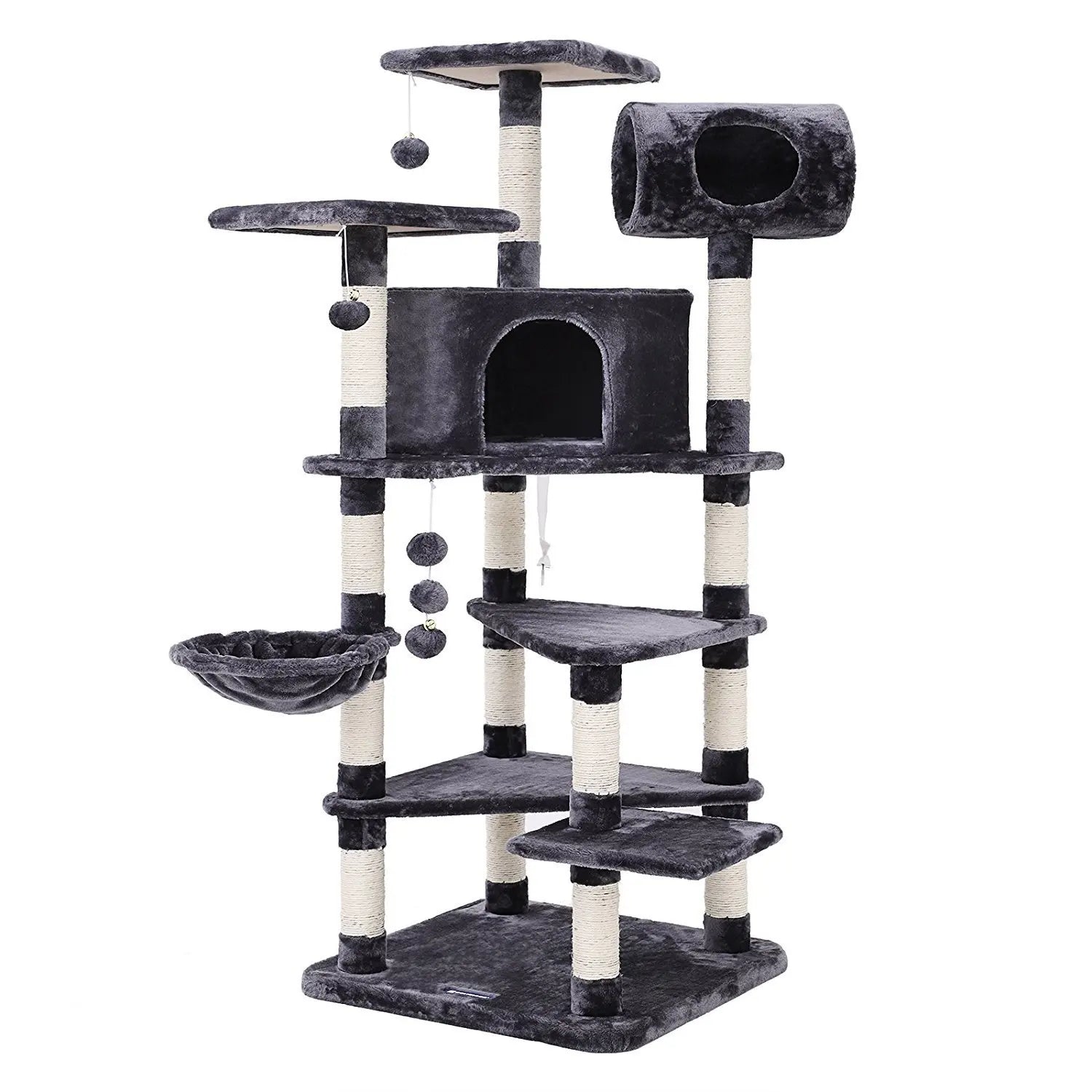 2025 New  Pet Bed Wooden cat Trees & Scratcher with Material and Vertical Scratching Board cat House Combo Pet Tower