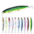 Wholesale MI118 13.5cm 18.5g Artificial ABS Hard Plastic Baits Minnow Fishing Lures