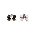 Bow Ornaments Necklace Charm Enamel Metal Bow Charm Mini Bow Pendant Bowknot Charms