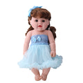 Best Selling 19-Inch Vinyl Reborn Baby Dolls 48cm Children Play Toys with Long Hair Model Toy Style Plastic Material Wholesale