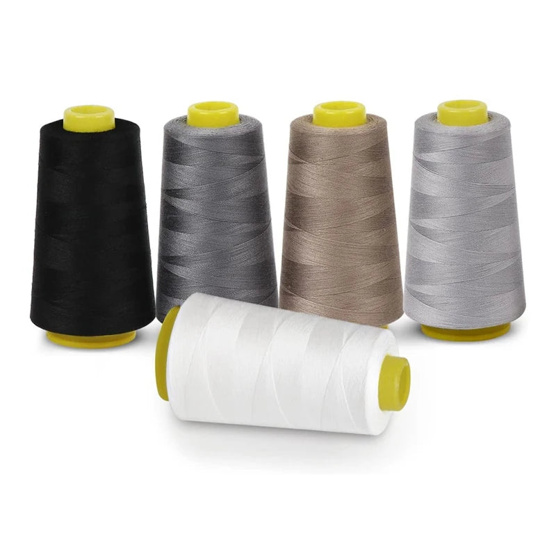 Machine Sewing Thread 40s/3 100% Spun Polyester Environmental Industrial Curtain Sewing Threads for Clothes