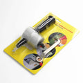 Double Head Metal Sheet Cutter Iron Plate Cutting Saw Electric Scissors Curve Opening Hand Electric Drill Set MegaBDM