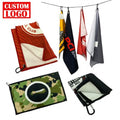 Wholesale Logo Printed Sublimation Golf Towel Personalised Custom Sublimation Printed Golf Towel Gift Set