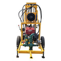 22HP Hydraulic diesel Engine 150m Water Well Drilling Rig Borehole Drill Rig Rotary Head