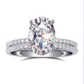Messi Jewelry MSR-784 18k Classic Solitaire  Women Dainty Gold Jewelry DEF Moissanite Diamond Stackable Ring