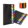 A4 Organ Document Bag Multi-Layer Folder Student Test Paper Folder File Cover Expanding Pouch Bag Office Supplies Stationery
