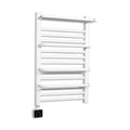 Smart Control Modern Stainless Steel Electric Towel Rack Heater with Double Towel Bars Wall-Mounted Bathroom Radiator