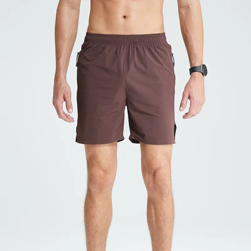 Men's Summer Basketball Shorts Quick-Drying Breathable Ice Silk Elastic Waist Gym Shorts Running Fitness